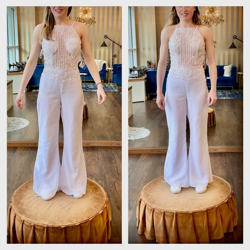 Bridal Jumpsuit - Picture 3 of 3